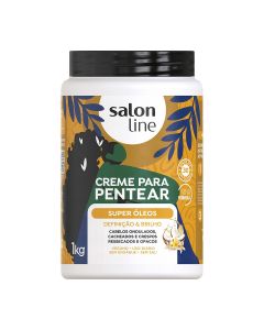 Creme Para Pentear Super Óleos Salon Line 1L