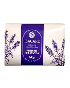 Sabonete de glicerina Perfume de lavanda Isacare - 80g