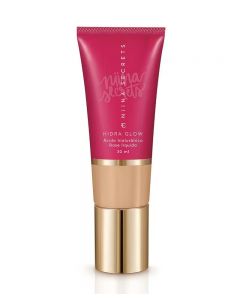 Base líquida Hidra Glow Eudora Niina Secrets cor 10 - 30ml