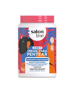 Creme Para Pentear Salon Line 5 em 1 Tratamento Prolongado 1kg