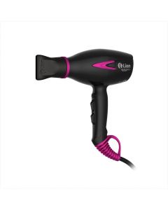 Secador de cabelo profissional silencioso Lion Aero pro pink 2150W- 127V