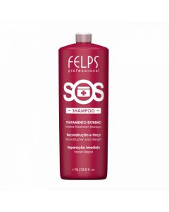 Shampoo Tratamento Extremo SOS Reconstrução Felps Professional 1000mL