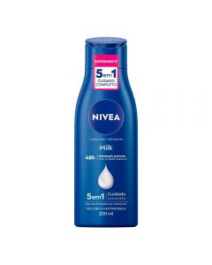  Loção Hidratante NIVEA Milk Pele Seca a Extrasseca - 200ml