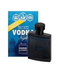 Perfume masculino EDT Vodka Night Paris Elysees - 100ml