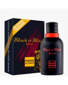 Perfume masculino EDT Black is Black Paris Elysees - 100ml 