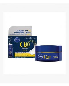 Creme Facial Antissinais Nivea Q10 Power Noite - 49g